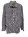Sid Mashburn Size M Blue & Brown Cotton Plaid Spread Collar Long Sleeve Shirt Blue & Brown / M