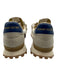 Nomad Society Shoe Size 42 White & Blue Canvas & Suede Solid Sneaker Men's Shoes White & Blue / 42