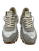 Nomad Society Shoe Size 42 White & Blue Canvas & Suede Solid Sneaker Men's Shoes White & Blue / 42