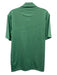 Masters Tech Size S Green & White Synthetic Striped Polo Athleisure Short Sleeve Green & White / S