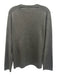 Vince Size M Gray Cotton Blend Knit Crew Neck Men's Sweater Gray / M