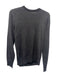 Rag & Bone Size M Dark Gray Wool Blend Solid Crew Men's Sweater Dark Gray / M