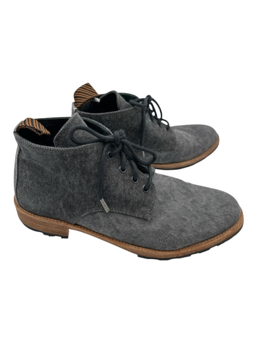 Billy Reid Shoe Size 8.5 Gray Canvas Solid Boot Men's Shoes Gray / 8.5