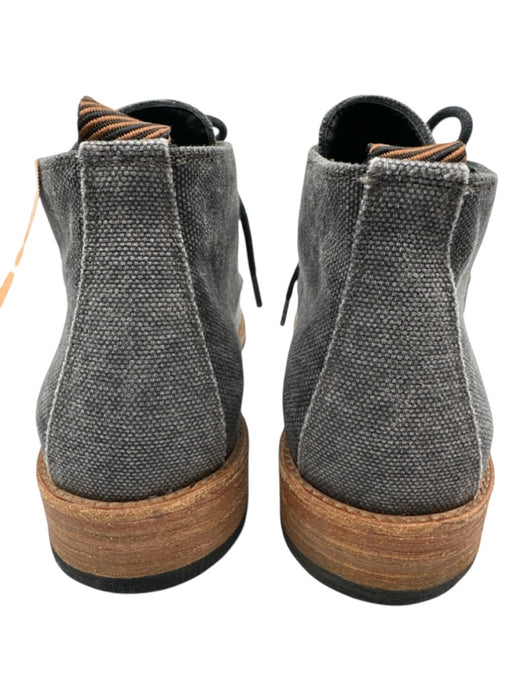 Billy Reid Shoe Size 8.5 Gray Canvas Solid Boot Men's Shoes Gray / 8.5