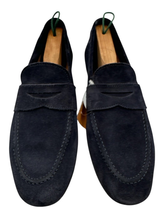 Jack Erwin Shoe Size 8.5 AS IS Navy Suede Solid Dress Men's Shoes Navy / 8.5