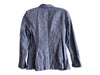 Joie Size 0 Blue Linen Open Front Long Sleeve Pockets Blazer Jacket Blue / 0