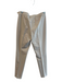 Lafayette 148 Size 8 Beige No Fabric Tag Side Zip Flat Front Seam Detail Pants Beige / 8