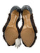 Zara Shoe Size 38 Brown & Black Faux Fur Faux Lizard Pointed Toe Sandals Brown & Black / 38