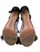 Aquazzura Shoe Size 38 Black Suede Fringe Ankle Tie Tassle Detail Sandals Black / 38