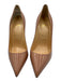 Christian Louboutin Shoe Size 38.5 Blush Pink Patent Leather Pointed Toe Sandals Blush Pink / 38.5