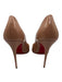Christian Louboutin Shoe Size 38.5 Blush Pink Patent Leather Pointed Toe Sandals Blush Pink / 38.5