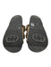 Gucci Shoe Size 38 Brown & Tan Leather & Canvas open toe Guccissima Sandals Brown & Tan / 38