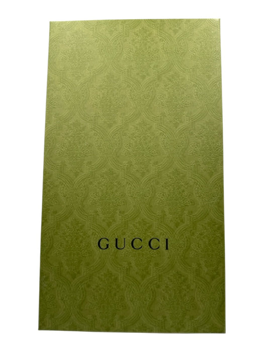 Gucci Shoe Size 38 Brown & Tan Leather & Canvas open toe Guccissima Sandals Brown & Tan / 38