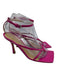 Bottega Veneta Shoe Size 38.5 Hot pink Leather Square Toe Strappy Sandals Hot pink / 38.5