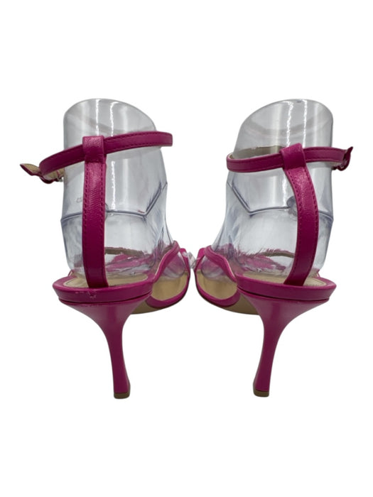Bottega Veneta Shoe Size 38.5 Hot pink Leather Square Toe Strappy Sandals Hot pink / 38.5