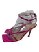 Bottega Veneta Shoe Size 38.5 Hot pink Leather Square Toe Strappy Sandals Hot pink / 38.5