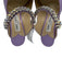 Jimmy Choo Shoe Size 38.5 Purple Patent Leather Embellished Strap Mule Pumps Purple / 38.5