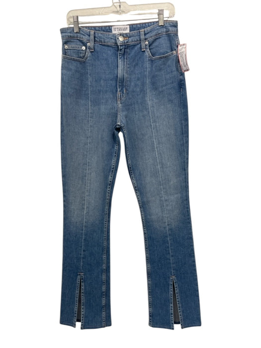Derek Lam 10 Crosby Size 30 Mid Light Wash Cotton Denim High Rise Straight Jeans Mid Light Wash / 30