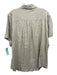 Trina Turk Size XL Khaki Linen Blend Patch Pocket Button Front Collared Top Khaki / XL