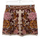 Cara Cara Size L Brown & Multi Wool Blend Elastic Waist Floral Skirt Brown & Multi / L