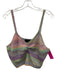 Le Superbe Size L Purple & Multi Acrylic Blend Knit Sleeveless Maxi Skirt Set Purple & Multi / L