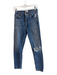 Agolde Size 25 Light Wash Cotton Blend Button Fly Knee Hole 5 Pocket Jeans Light Wash / 25