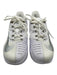 Nike Shoe Size 9 White & Silver Synthetic Mesh Swoosh Running Sneakers White & Silver / 9