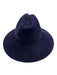 Lola Hats Navy Blue Wool Blend Hat Navy Blue / One Size