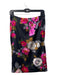 Dolce & Gabbana Size 40 Black & Multi Silk Pencil Back Zip Floral Skirt Black & Multi / 40