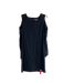 Helmut Lang Size 8 Black Viscose & Elastane Round Neck Open Shoulder Dress Black / 8