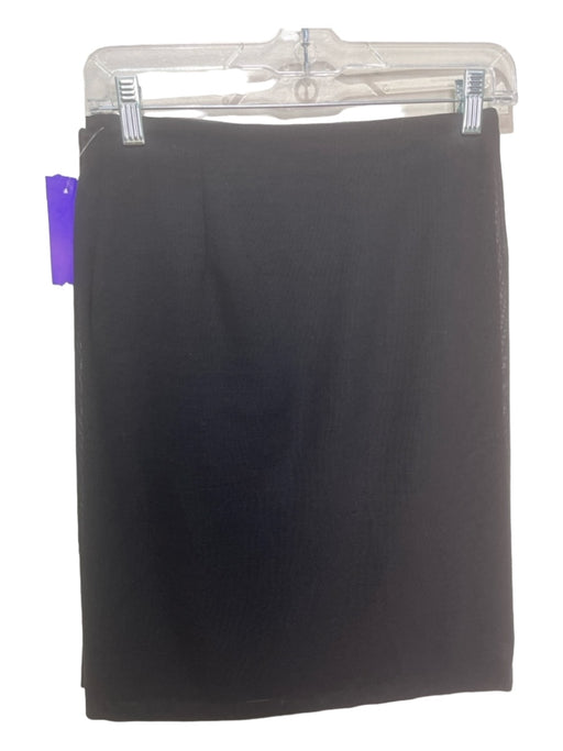 Jil Sander Size XS/S Black Blend Side Gather Wrap Mini Skirt Black / XS/S