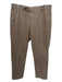 Sid Mashburn Size 35 Brown Cotton Blend Zip Fly Men's Pants Brown / 35