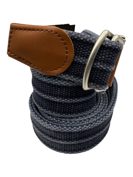 Johnnie O Blue Synthetic Low Top Men's Belt Blue