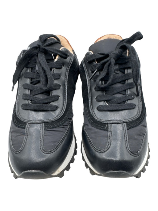 Blondo Shoe Size 8.5 Black & White Waterproof lace up Puffer Sneakers Black & White / 8.5
