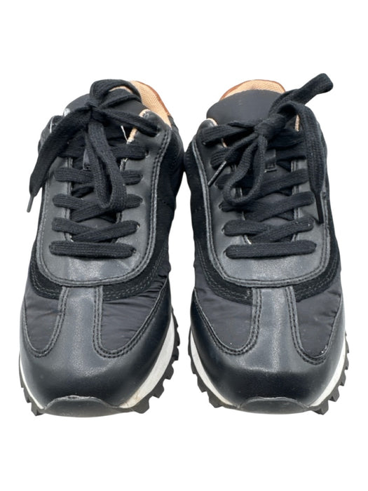 Blondo Shoe Size 8.5 Black & White Waterproof lace up Puffer Sneakers Black & White / 8.5