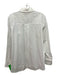 Zara Size Medium White Cotton Long Sleeve Button Front Collar Patch Pocket Top White / Medium