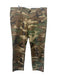 Sid Mashburn Size 38 Green & Brown Cotton Camo Zip Fly Men's Pants Green & Brown / 38