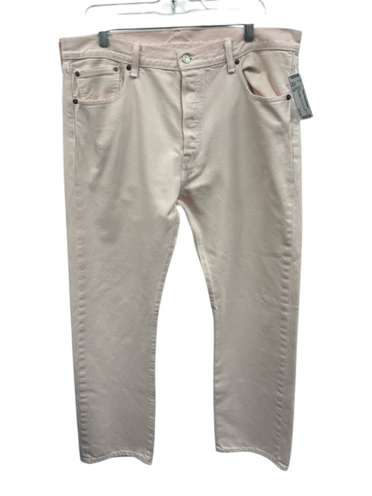 Levis Size 36 Pink Cotton Solid Jean Khakis Men's Pants Pink / 36