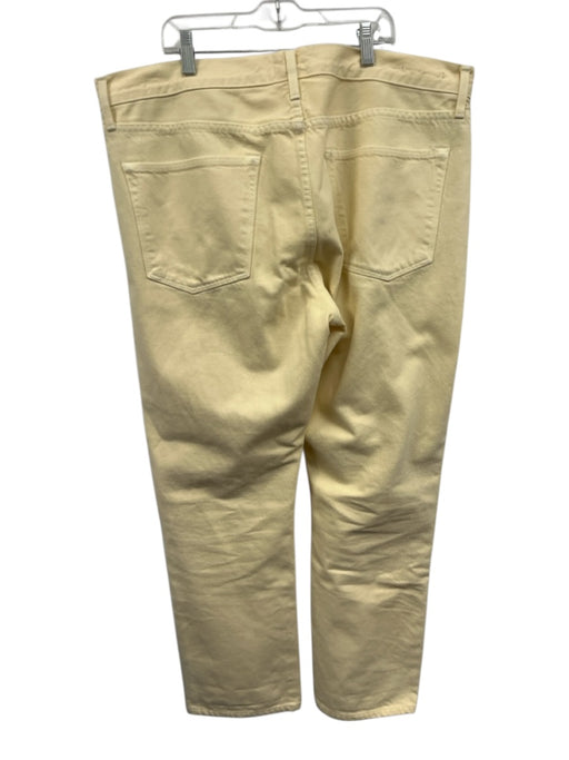 Sid Mashburn Size 38 Yellow Cotton Solid Khaki Jean Men's Pants Yellow / 38
