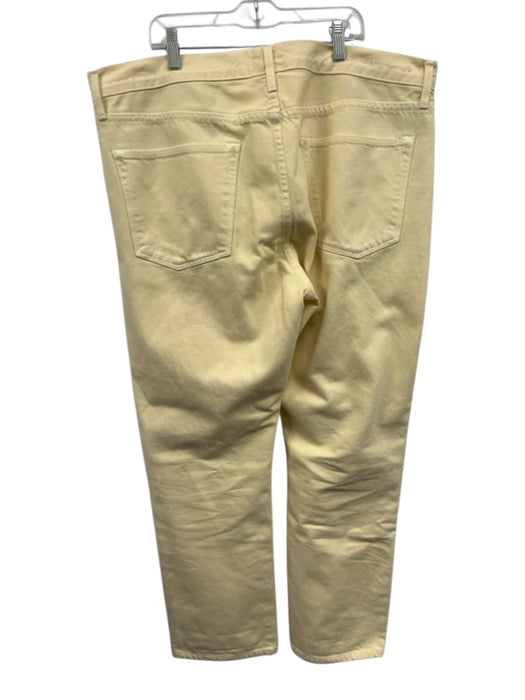 Sid Mashburn Size 38 Yellow Cotton Solid Khaki Jean Men's Pants Yellow / 38