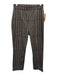 Sanctuary Size Small Brown, Blue, Black Polyester Blend Stretch Waist Pants Brown, Blue, Black / Small
