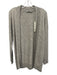 Vince Size XS Gray Wool Blend Long Sleeve Heathered Knit Open Front Cardigan Gray / XS