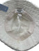 Marine Serre White Cotton Wide Brim Logo Terry Cloth Bucket Hat White / M/L