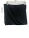 The Attico Size Large Black Cotton Strapless Bubble Hem Logo Top Black / Large
