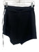The Attico Size 42 Black Polyester Blend Wrap Mini Skirt Black / 42