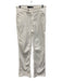 Love Moschino Size 29 White Cotton Blend Mid Rise Flare Pockets Pants White / 29