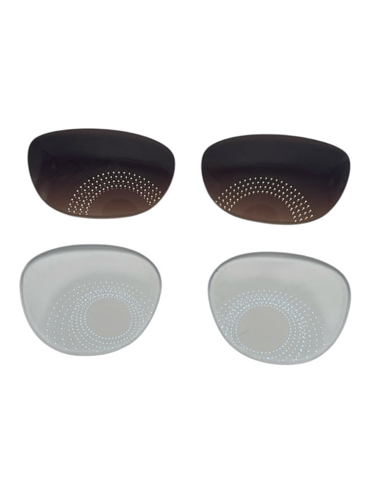 Thierry Colson Clear & Multicolor Acetate Sunglasses Clear & Multicolor