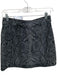 Rag & Bone Size 2 Black & Gray Cotton Blend Front Zip Mini Snake Print Skirt Black & Gray / 2