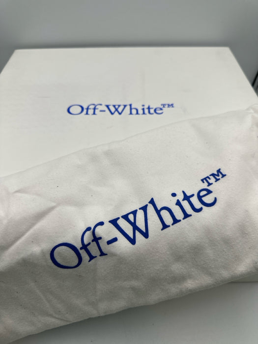 Off White Shoe Size 44 Like New Black Suede Solid Boot Men's Shoes