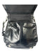 Rebecca Minkoff Black Polished Leather Flap Saddle Bag Crossbody Bag Black / M